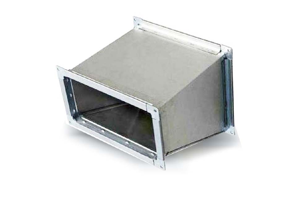 Переход прямоугольного сечения 400х200/150х100