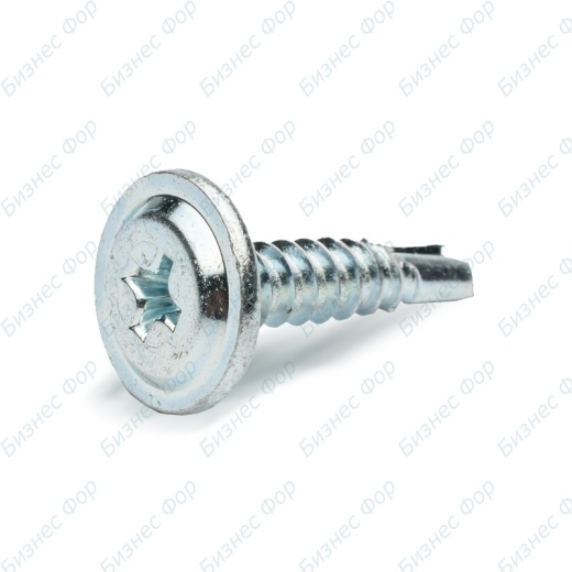 Cаморез по металлу с прессшайбой