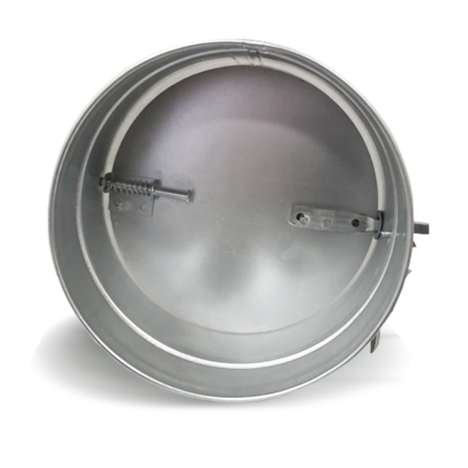 Круглый дроссель-клапан 125 мм 